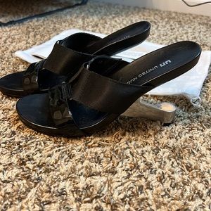 United Nude - Women's Eamz Run Sandal Heels - Black - Leather - Heels - 37